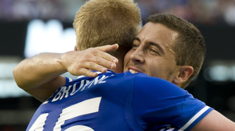 Hazard speaks out about Kevin De Bruyne