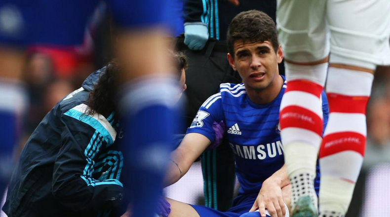 Chelsea Criticised over Oscar Injury