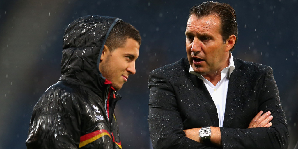Hazard slammed by Belgium coach Marc Wilmots