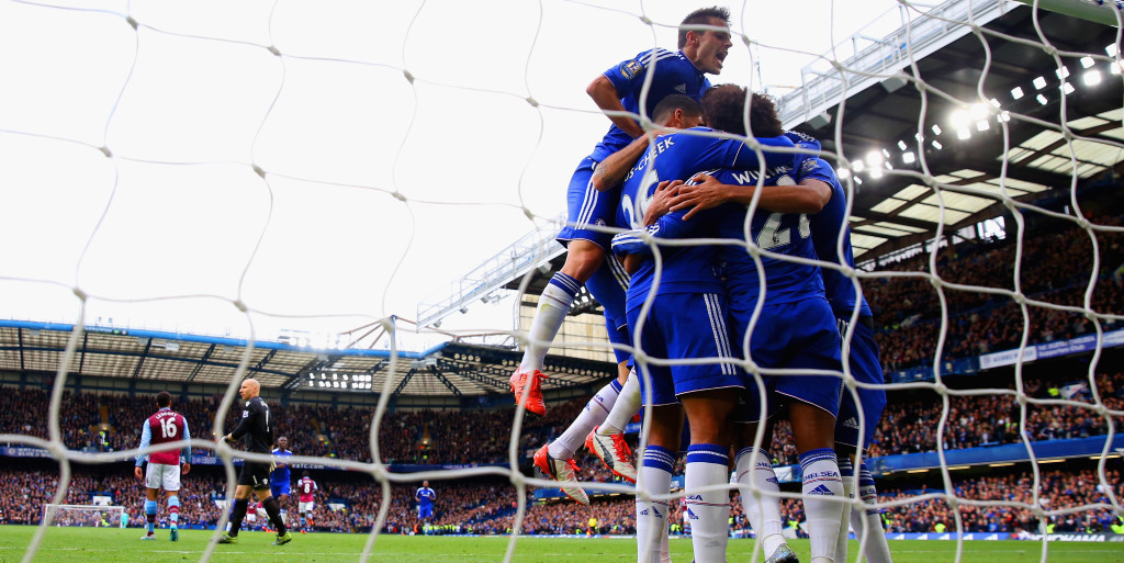 Chelsea 2-0 Aston Villa: In Pictures