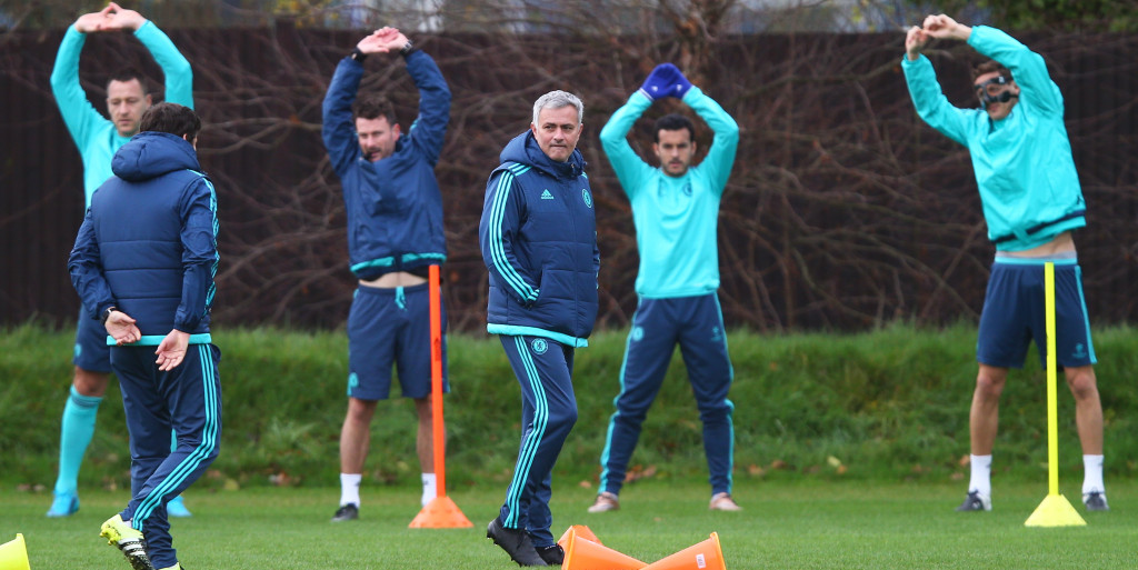 Training photos prior to Porto game