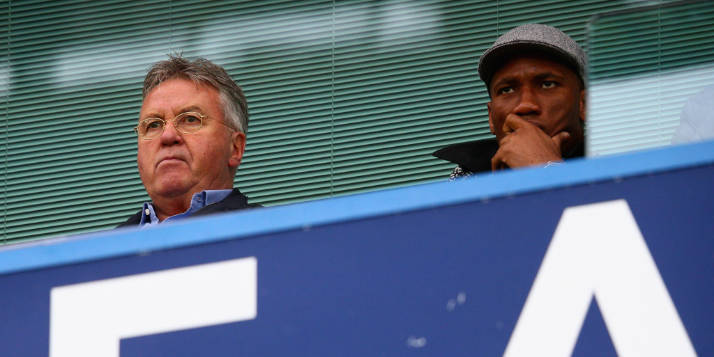 Hiddink confirms Chelsea are looking to bring back Drogba