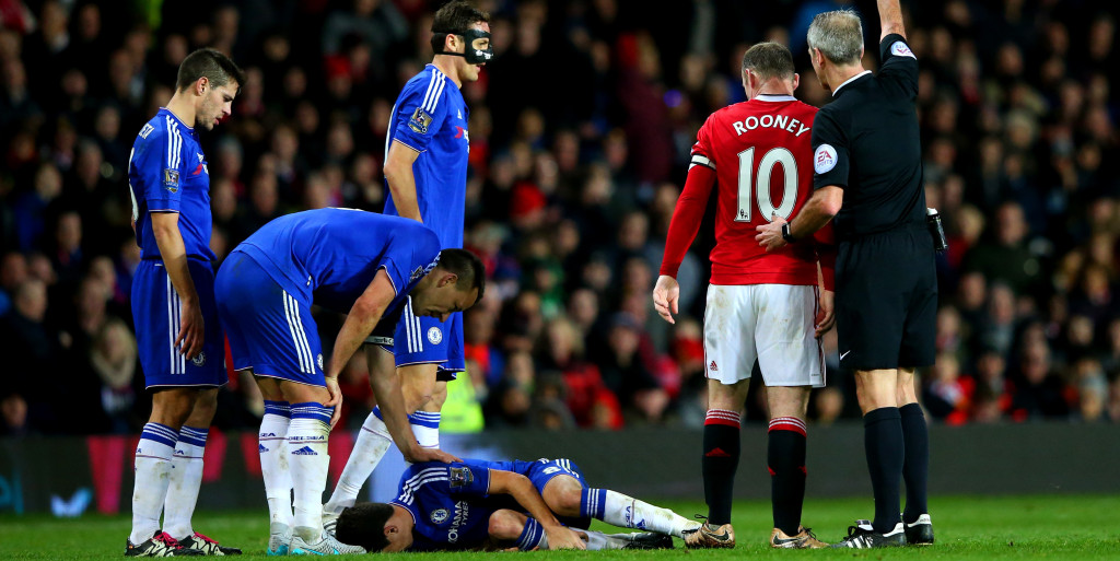 Oscar was lucky to avoid serious injury