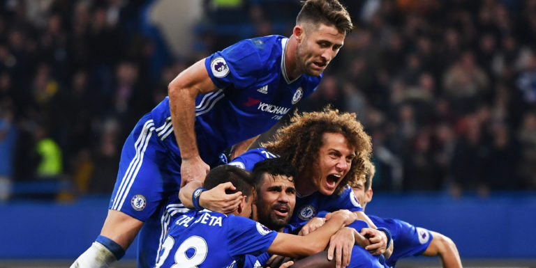 Chelsea players past and present react to United win