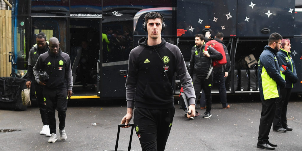 Chelsea holding off on Courtois contract talks