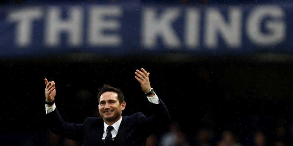 Frank Lampard trolls Tottenham fans as he leaves Wembley