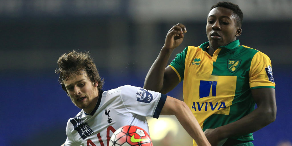 Young Norwich striker on trial with Chelsea