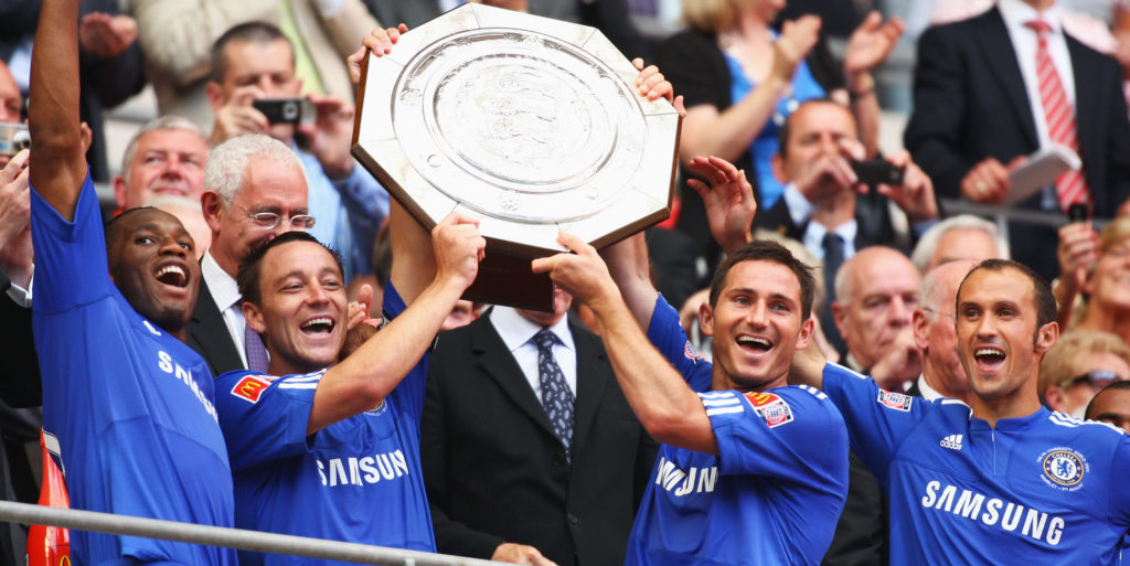 Chelsea’s last five results in the Community Shield