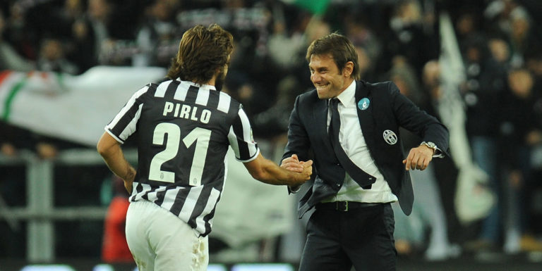 Pirlo coy over potential Conte reunion
