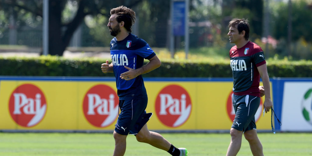 Andrea Pirlo praises Chelsea manager Antonio Conte