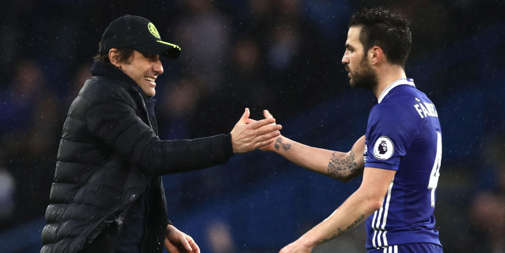 Conte: Fabregas could be Chelsea’s only fit midfielder