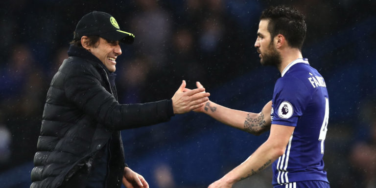 Conte: Fabregas could be Chelsea’s only fit midfielder