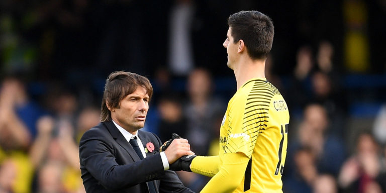 Courtois: We are ready to fight for Conte