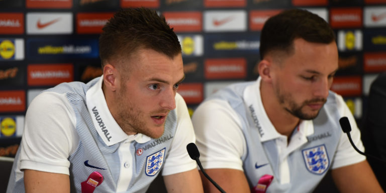 Jamie Vardy says Danny Drinkwater deserves a World Cup call