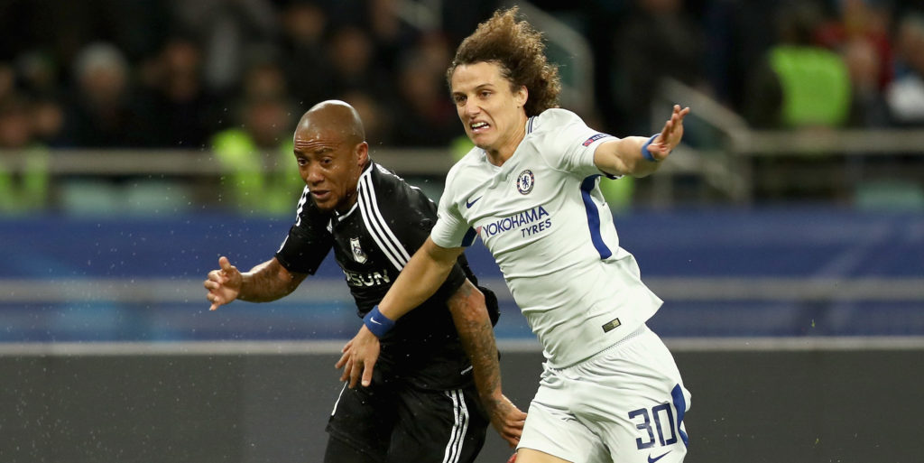 Luiz misses Chelsea training ahead of Atletico clash