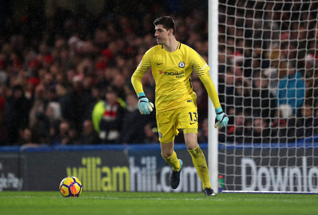 Courtois confused over Hazard substitution