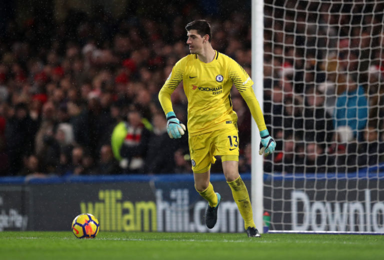 Courtois confused over Hazard substitution
