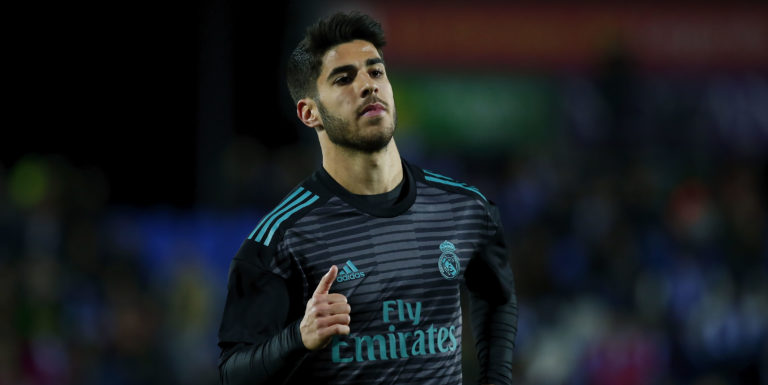 Alvaro Morata urging Marco Asensio to join him at Chelsea