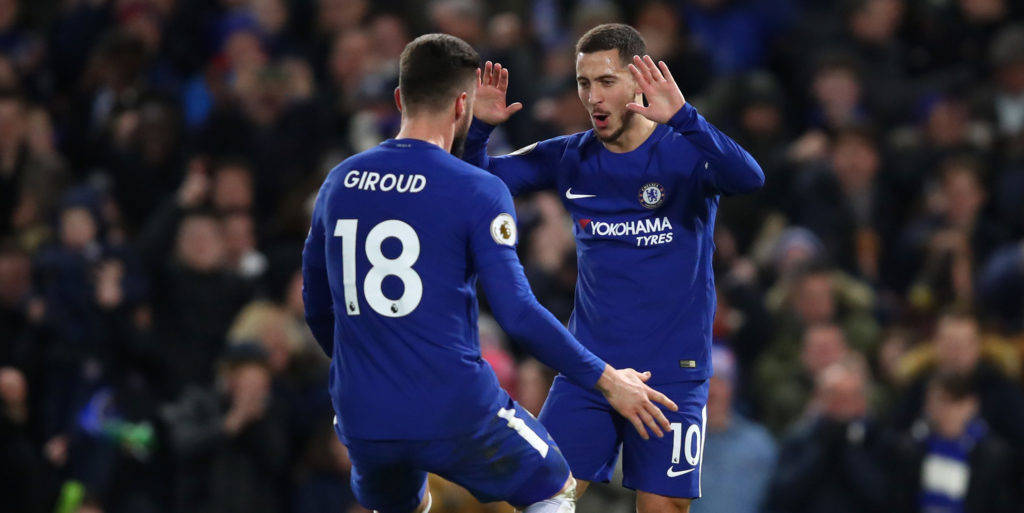 Hazard reveals Giroud’s Chelsea role