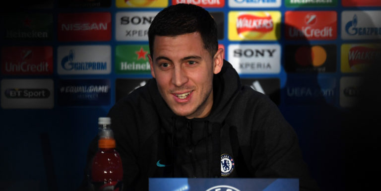 Eden Hazard says he and Lionel Messi are “completely different”