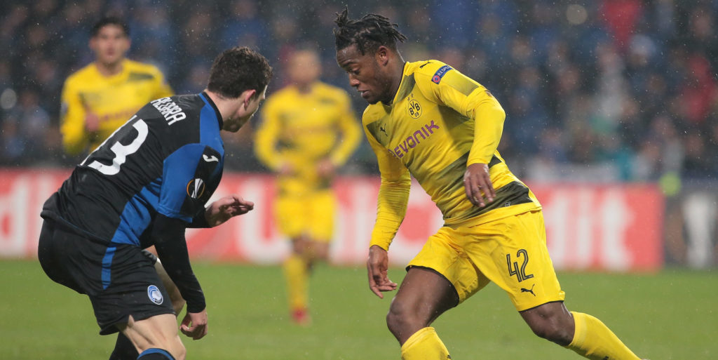 VIDEO: Batshuayi scores brilliant acrobatic goal at Dortmund