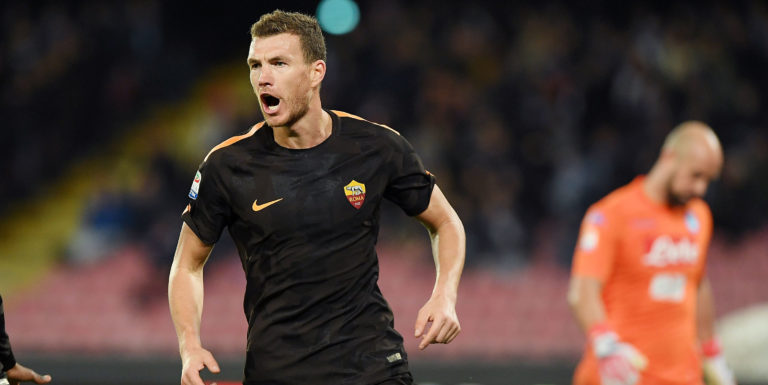 Dzeko was “really pleased” with Chelsea interest