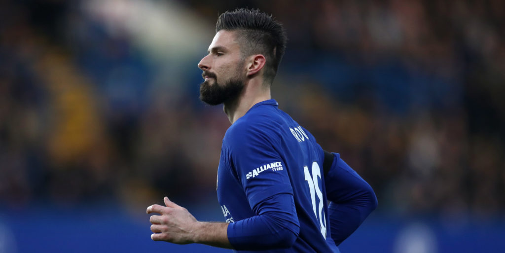 Giroud unhappy with his displays for Chelsea so far