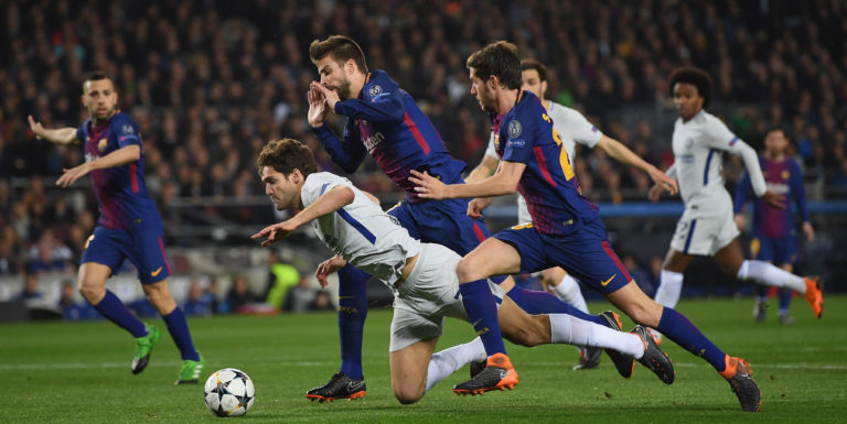 Pique reportedly tells Barcelona to sign Marcos Alonso