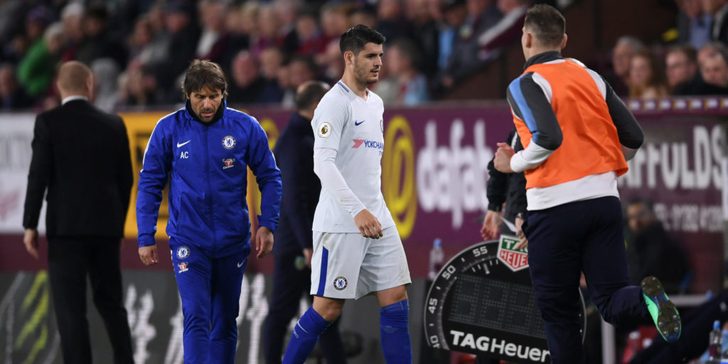 Alvaro Morata apologises for reaction after being substituted