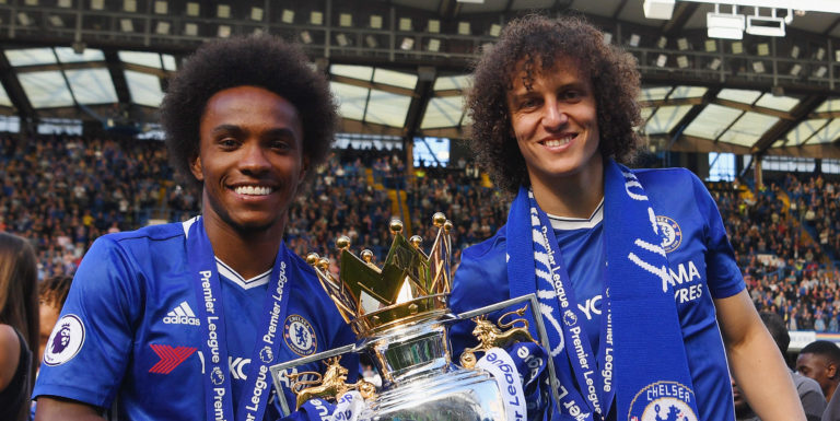 David Luiz says he will not let Willian leave Chelsea