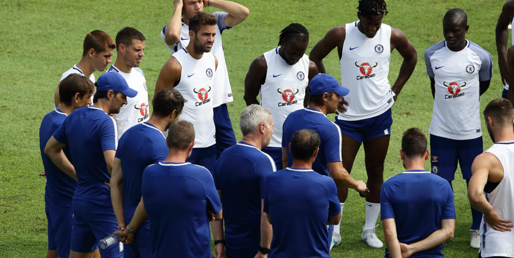 Fabregas sends parting dig towards Conte