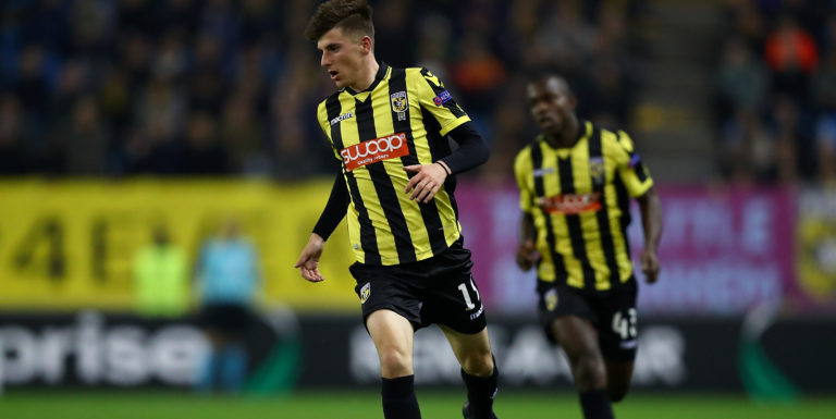 Mason Mount pictured at Derby as he closes in on loan move