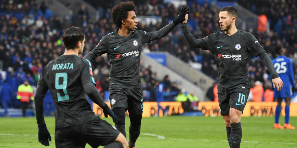 Sarri wants Chelsea to keep Willian and Hazard