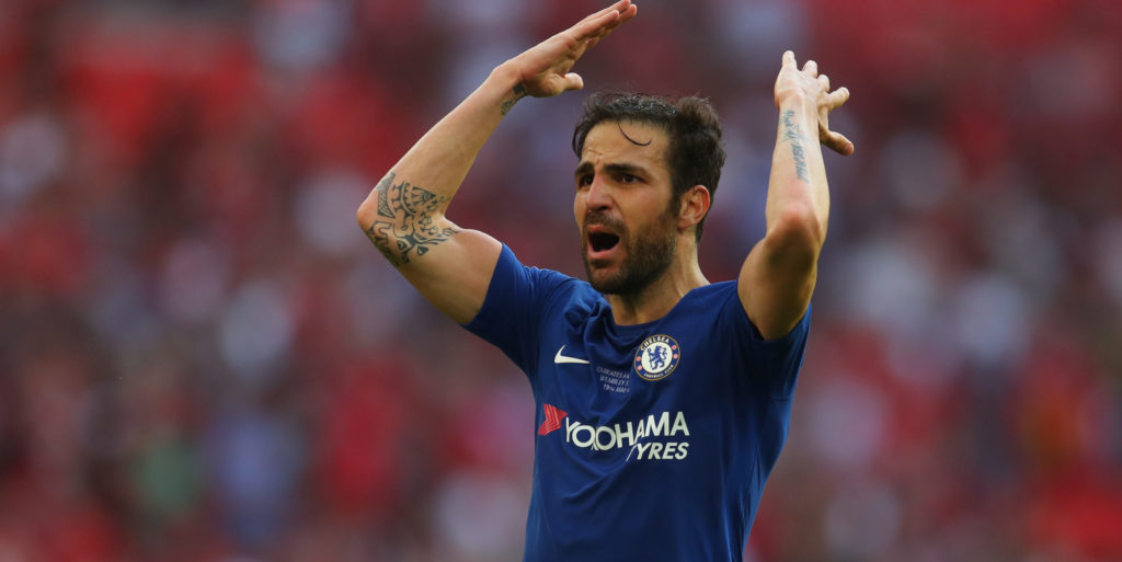 Fabregas takes a cheeky dig at Spurs