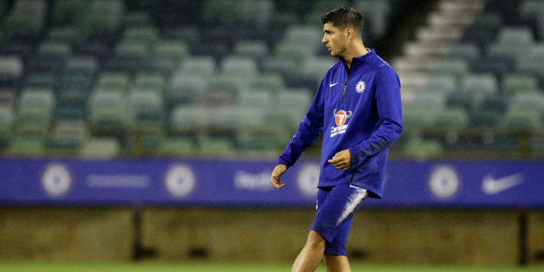 Morata changes squad number