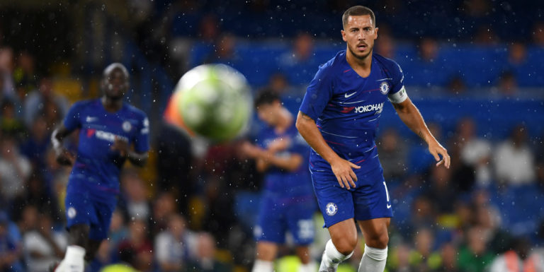 Hazard happy at Chelsea says Sarri