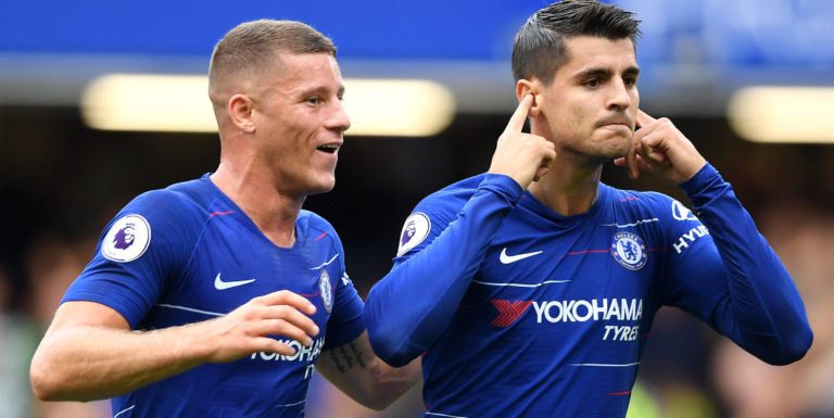 Morata takes dig at Conte over style of play