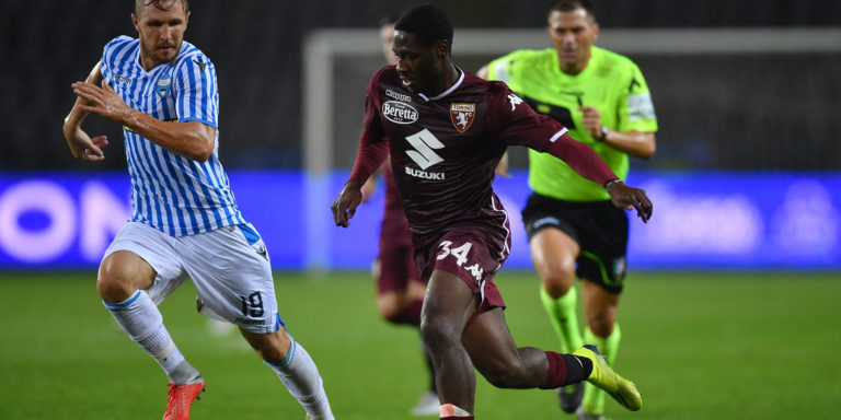 Ola Aina enjoying time at Torino