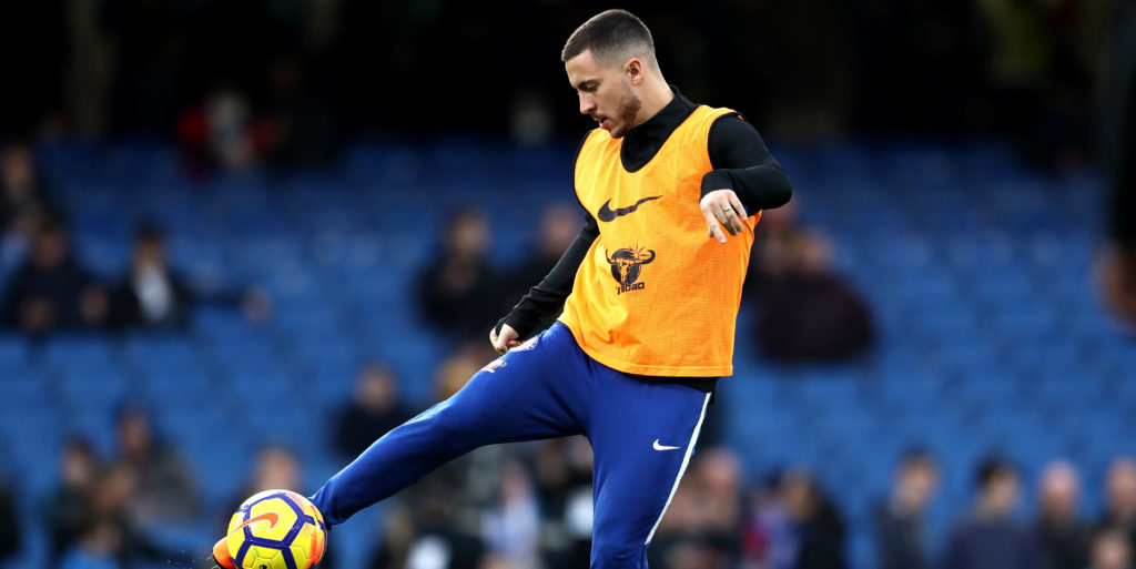 Sarri wants more from Hazard in training