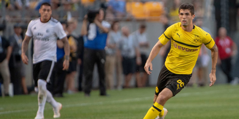 Chelsea and Liverpool battling for Christian Pulisic