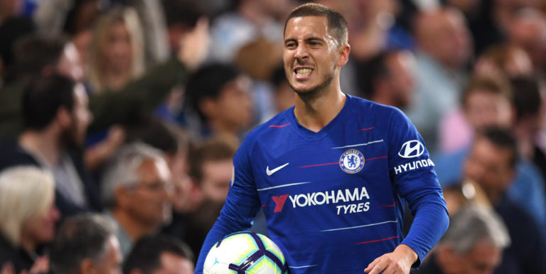 Hazard ruled out of BATE clash with back injury