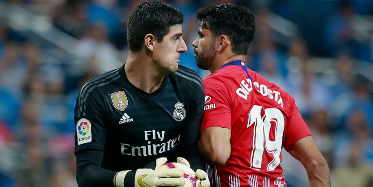 Courtois worried about the prospect of Real hiring Conte
