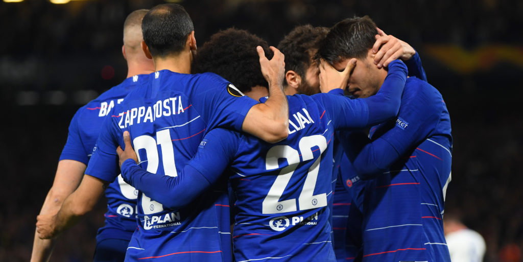 Sarri singles out Morata for praise after Vidi win