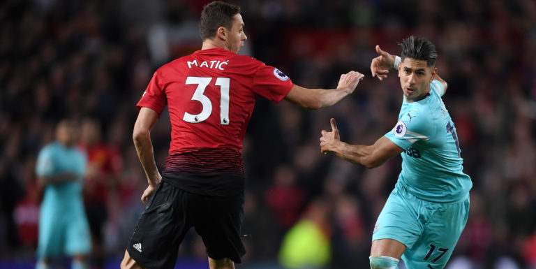 Nemanja Matic a doubt to face Chelsea