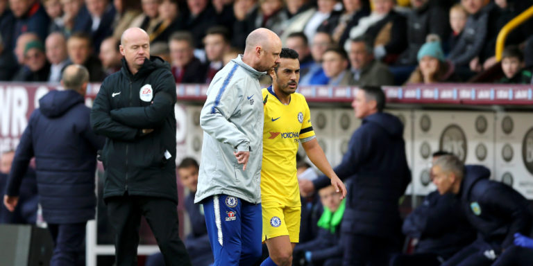 Sarri explains Pedro substitution in Burnley win
