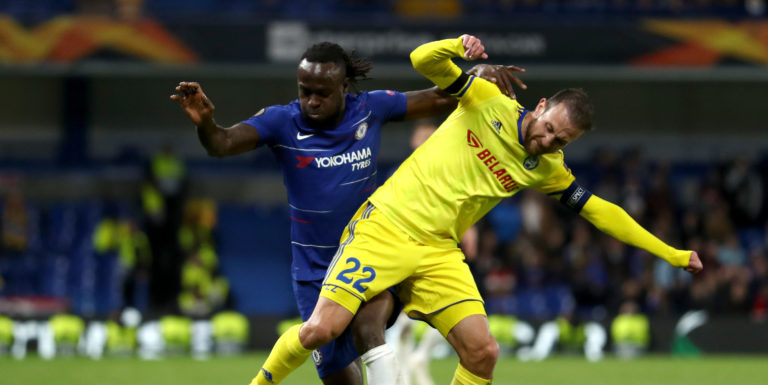 Victor Moses ruled out of Europa League clash