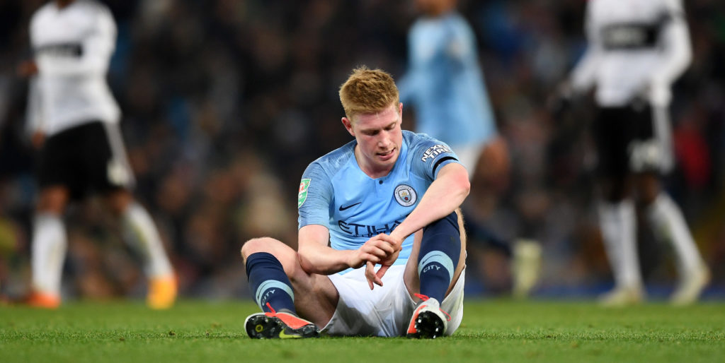 Kevin ﻿De Bruyne a ‘serious doubt’ to face Chelsea