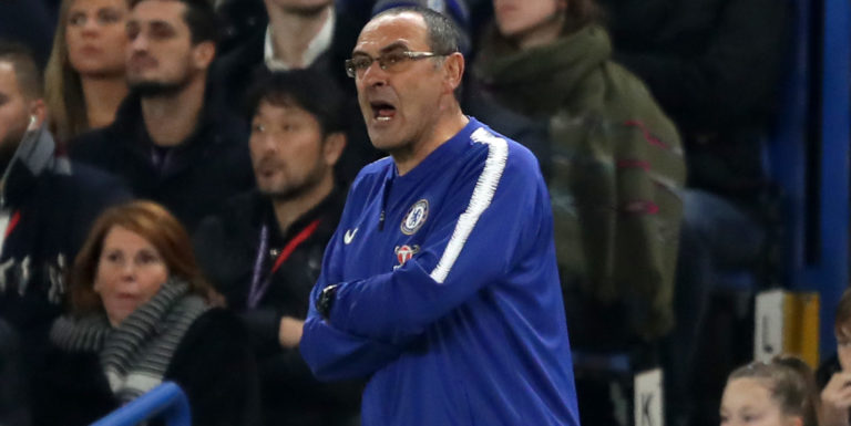 Sarri claims Chelsea are a step behind Man City and Liverpool