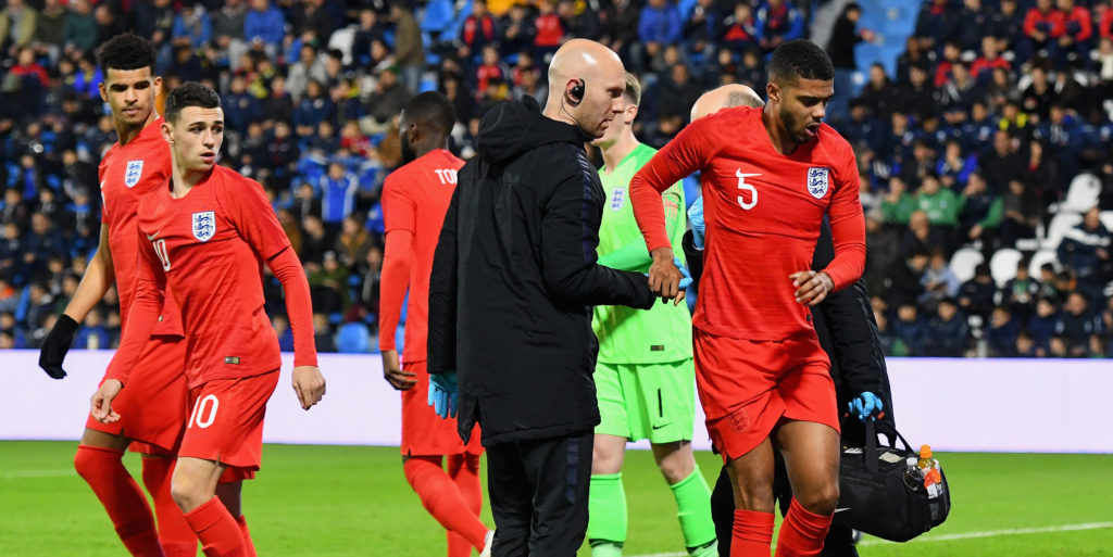 Clarke-Salter picks up ankle injury in England U21 clash