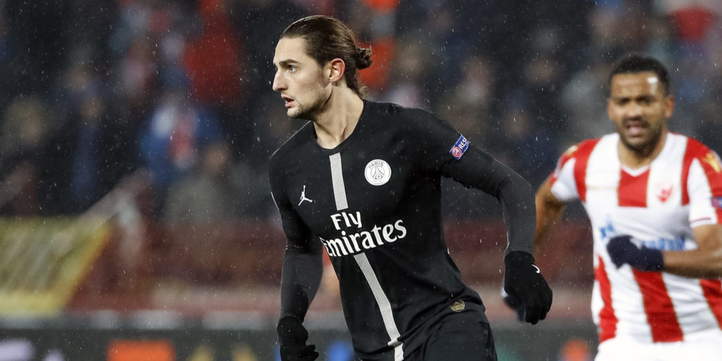 PSG will not select Adrian Rabiot in games due to contract dispute